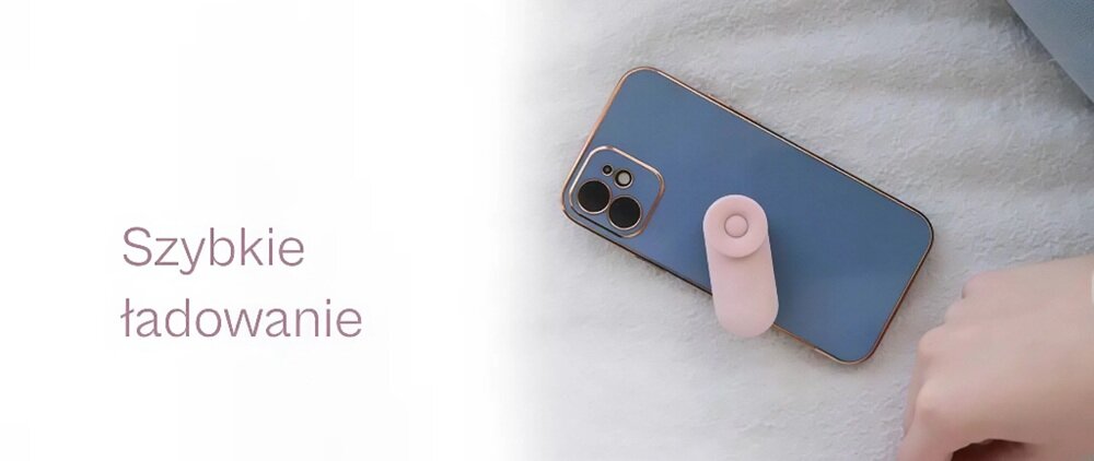 BEAUTIFLY MINISONIC BLISSPOD Wibrator Łechtaczkowy Różowy wygodne, magnetyczne ładowanie, długa praca, swobodne korzystanie