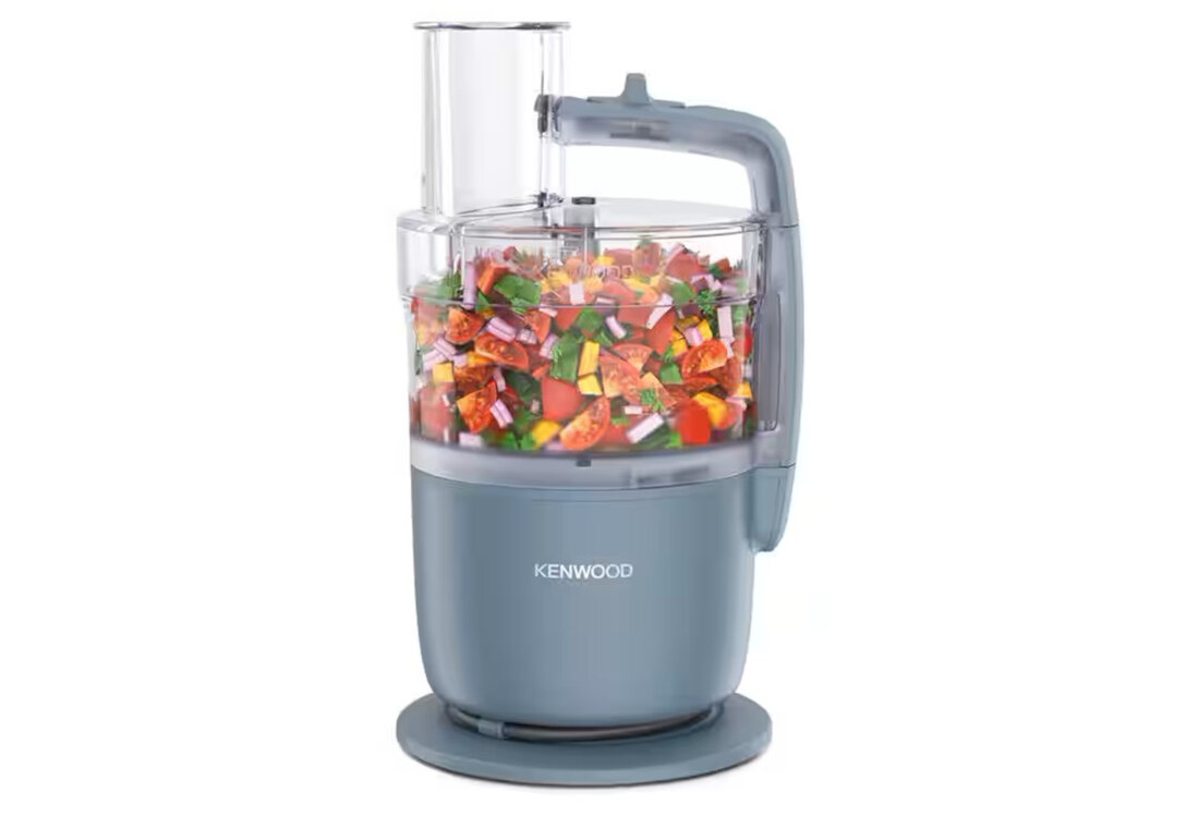 Планетарний кухонний комбайн KENWOOD KZM35.000GY Ручний міксер 800 Вт, кухонний комбайн Blue Power 6 швидкостей Функція пульсу Контроль Інгредієнти Подрібнення Нарізка Змішування Решітка Обсяг 4-літрової чаші