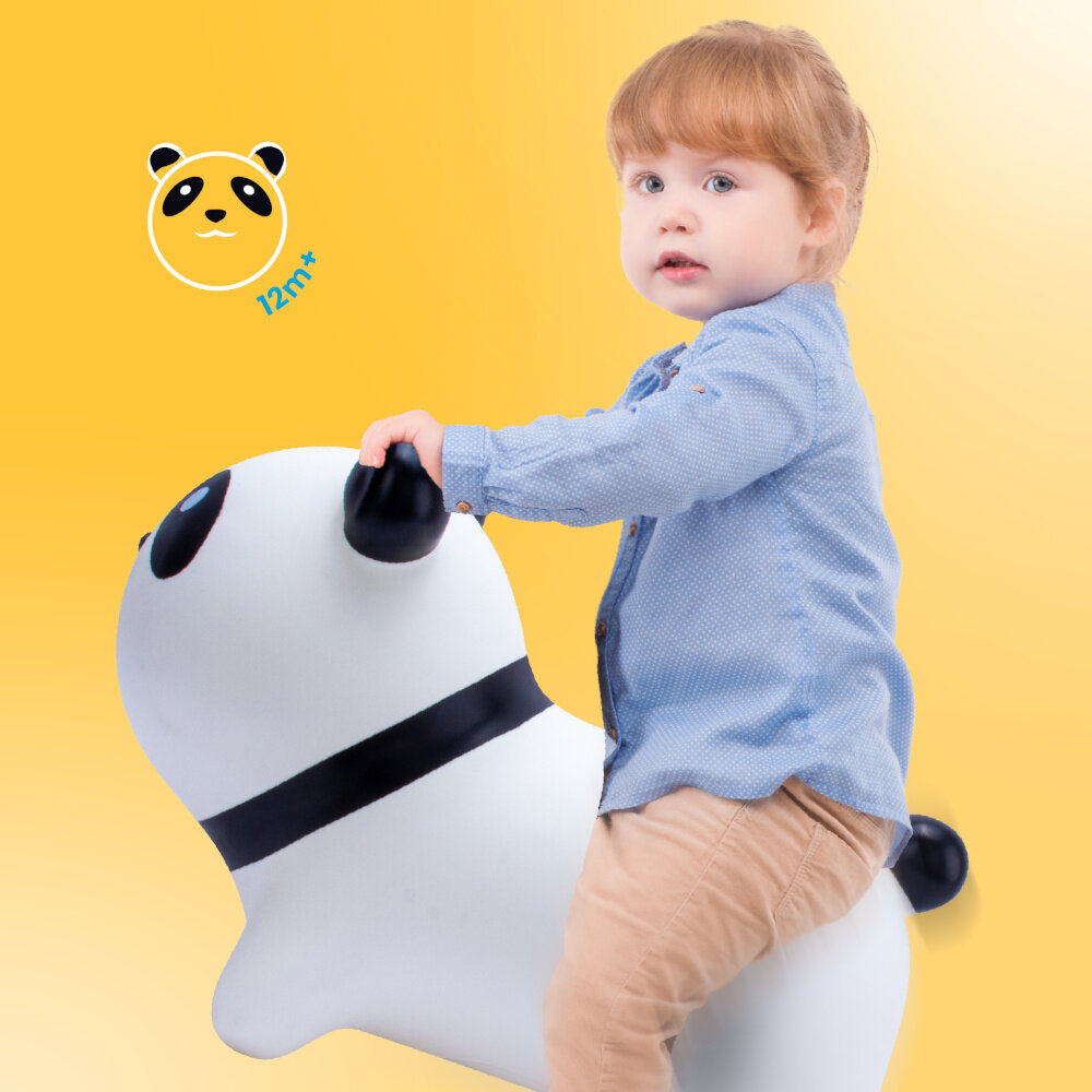 Skoczek SUN BABY Panda J06.046.0.1 rozwoj koncentracji koordynacji wzrokowo-ruchowej kreatywnosci rozwoj umiejetnosci rozwiazywania problemow myslenie przestrzenne wyobraznia radzenie sobie ze stresem i emocjami swietna forma zabawy wszechstronny rozwoj