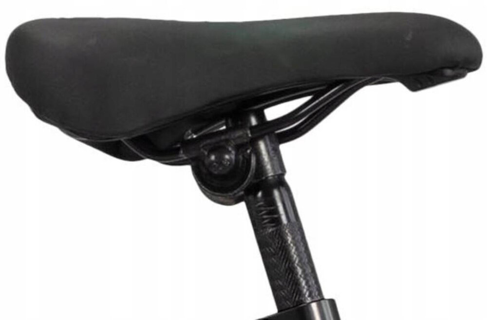 Rower dziecięcy TOIMSA BMX 20 cali dla chłopca Czerwony siodełko na białym tle ergonomiczne dziecięce siodełko odpowiednia stabilność ergonomiczny kształt dopasowana wysokość pewny balans pełna kontrola nad rowerem