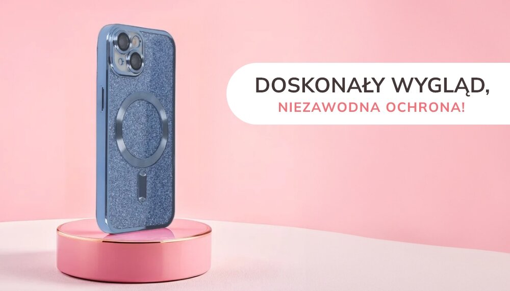 Etui TECTO SHIELD SparkleFlex Mag design ochrona niezawodnosc iphone smartfon na podescie