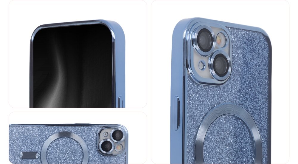 Etui TECTO SHIELD SparkleFlex Mag dopasowana magnetyczna konstrukcja precyzja wytloczenia - konstrukcja