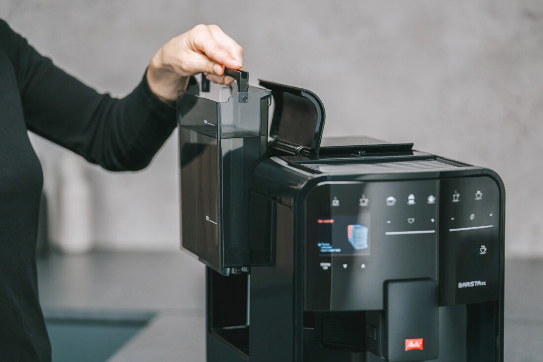 Ekspres MELITTA Barista SE F83 0-009 Czarny zbiornik woda pojemność Filtr Melitta Pro Aqua