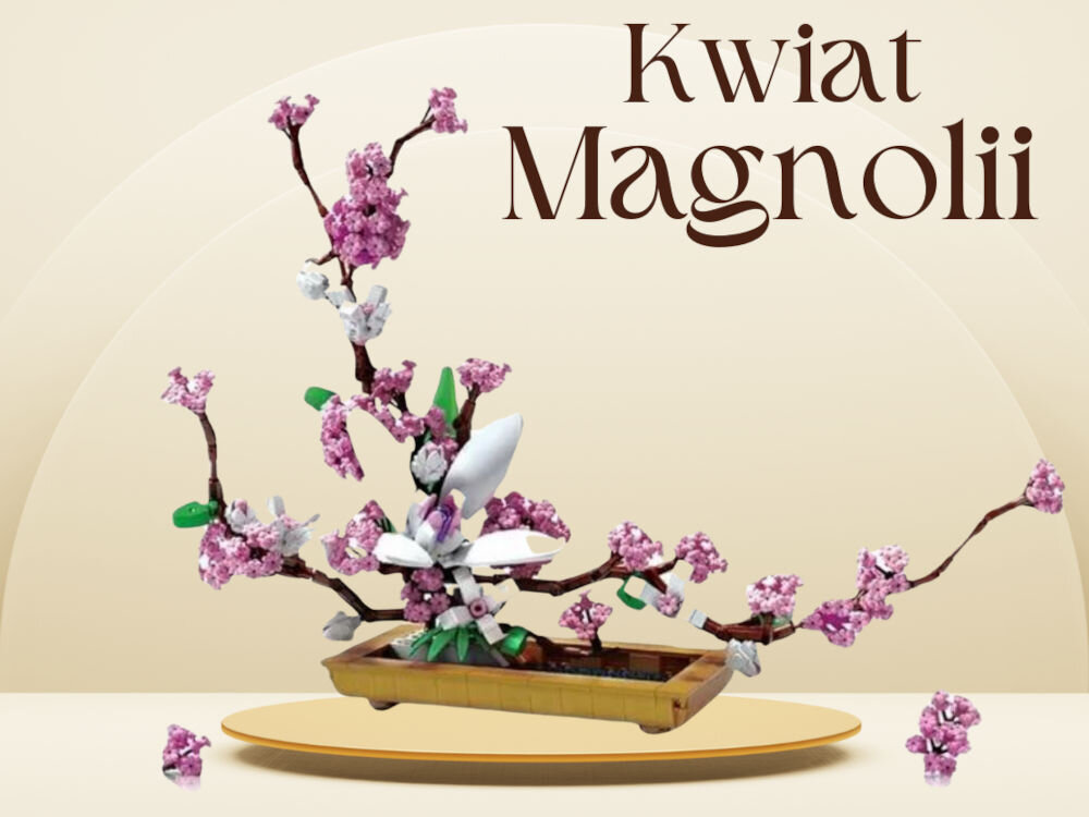 Klocki plastikowe QBI Magnolia 1081259