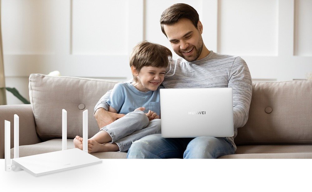 ROUTER HUAWEI AX2 AX1500 Bezpieczeństwo