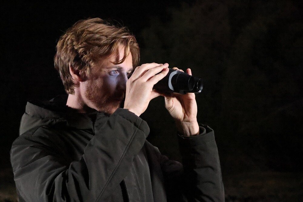 Lornetka noktowizyjna AKASO Seemor-200 technologia AI-ISP czujnik CMOS 1/1.79 cala