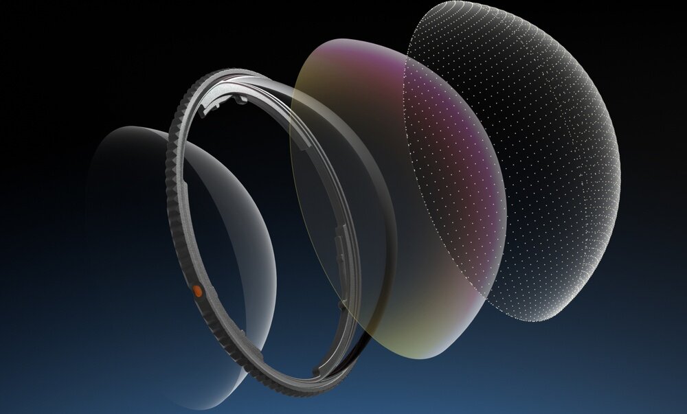 Insta360 X4 Premium Lens Guards budowa osłon soczewek kamery wizualizacja