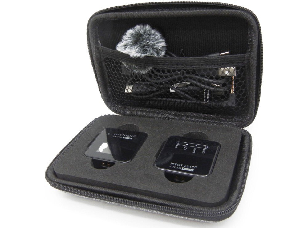 Mikrofon EASYPIX MyStudio Wireless Mic Uno kompatybilność podłączenie bateria czas działania