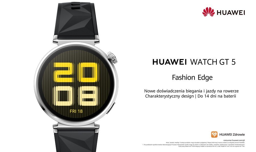 Smartwatch HUAWEI Watch GT opis
