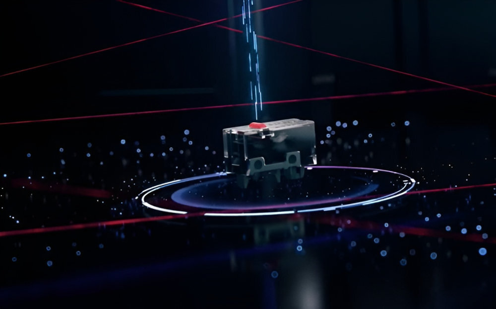 Mysz ASUS ROG Harpe Ace Mini Mikroprzełączniki optyczne ROG 100 milionów kliknięć 5 gram-siły
