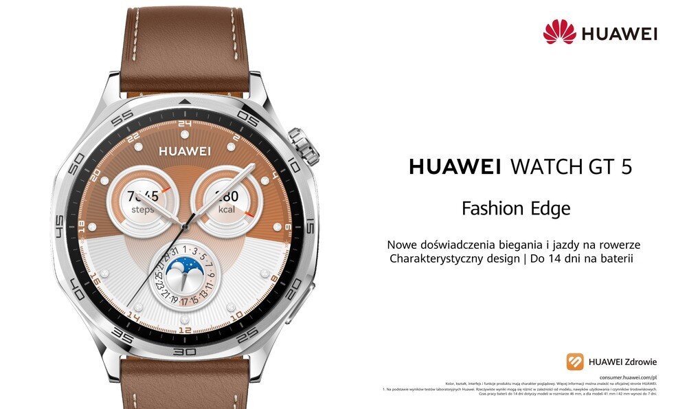 Smartwatch HUAWEI Watch GT opis