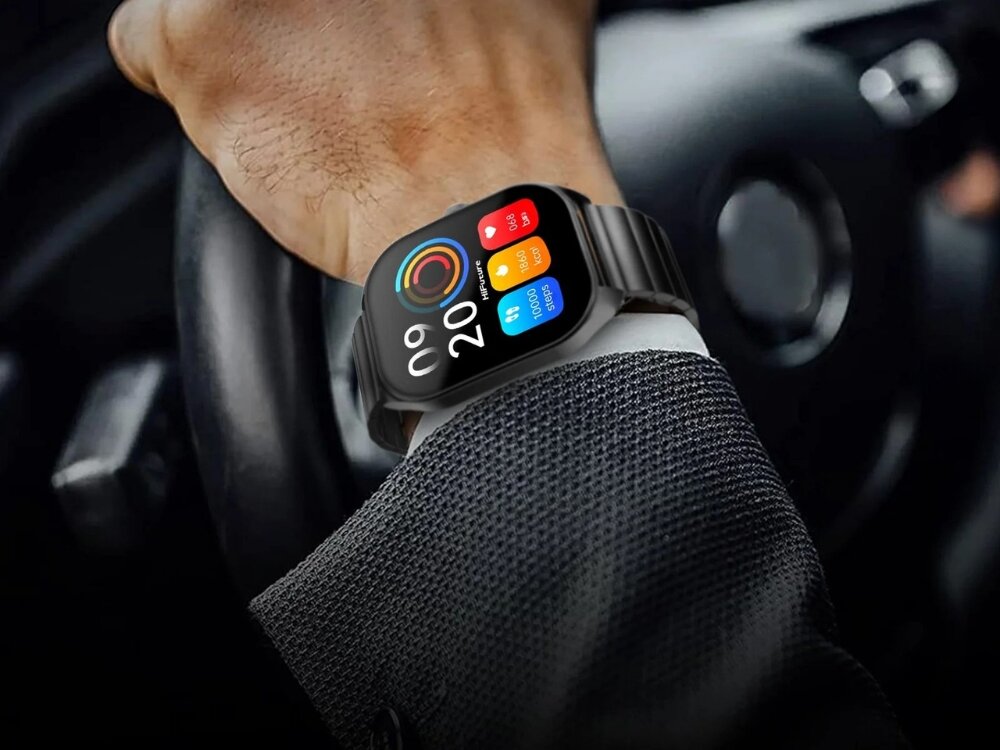 Smartwatch HiFuture FutureFit Apex
smartwatch z aplikacją do monitorowania zdrowia tętno poziom tlenu sen czujniki