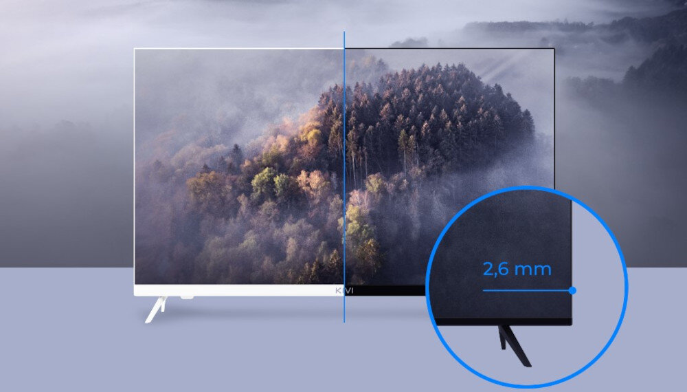 Telewizor KIVI 32H760QW - Design