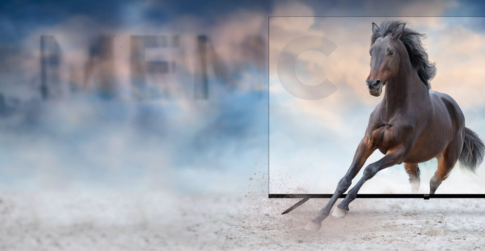 Telewizor KIVI 50U730QB - MEMC