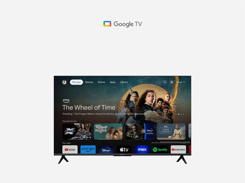 Telewizor XIAOMI A 2025 32 - Asystent google