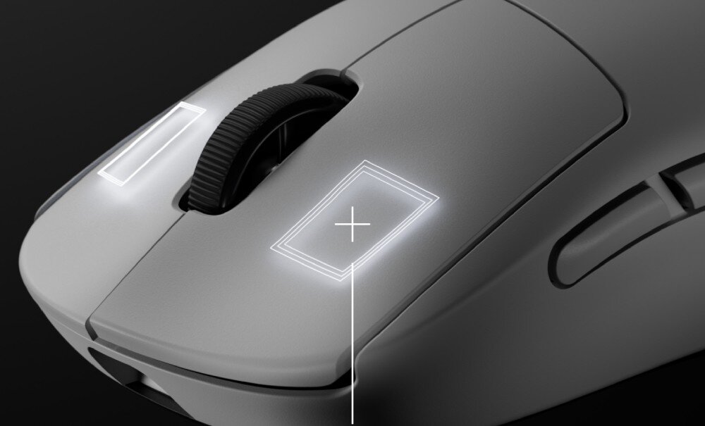 Mysz LOGITECH G Pro 2 Lightspeed Biały przełączniki działanie przyciski boczne