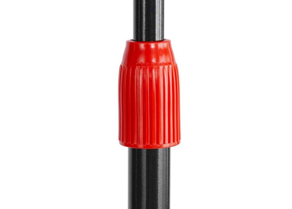 Ekran do projektora na statywie Hama 180x180 2w1 plynna regulacja element sluzacy do zwiekszania i zmniejszania wysokosci regulacja plynna