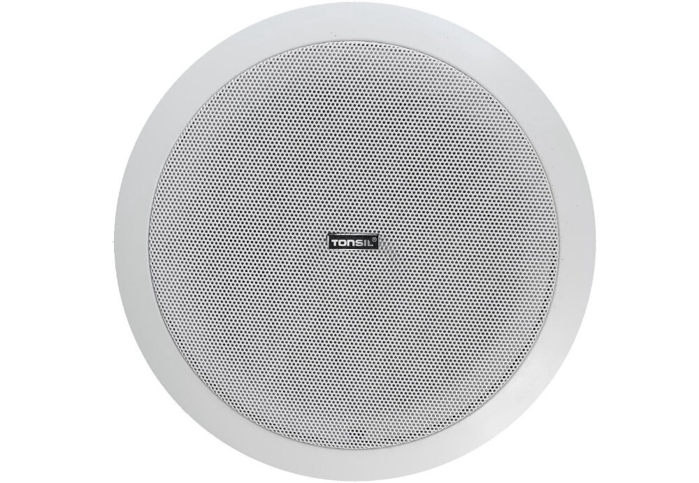 Głośnik instalacyjny TONSIL ZGSU 25T 2-drożny - Łatwy montaż w suficie
