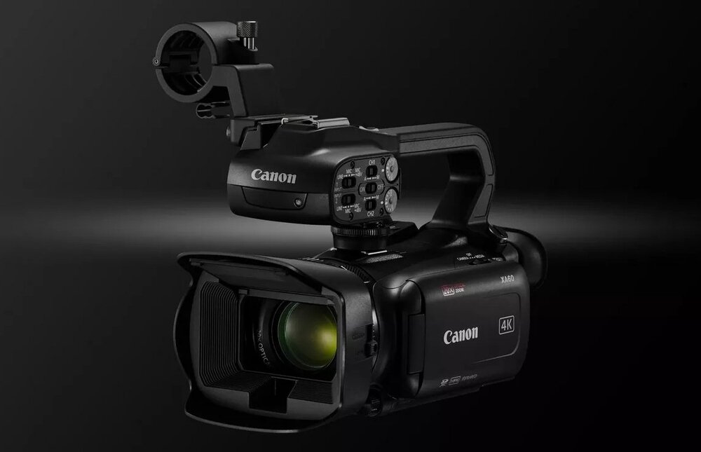 Kamera CANON XA60 kv początek opisu