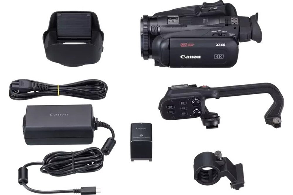 Kamera CANON XA60 zestaw elementy