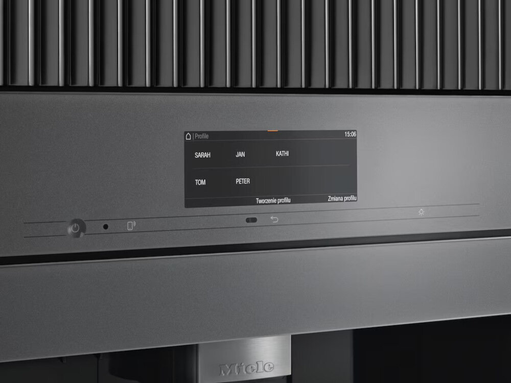 Ekspres MIELE CVA 7845 profile użytkownika Zapisz ulubione ustawienia 10 profili Personalizacja