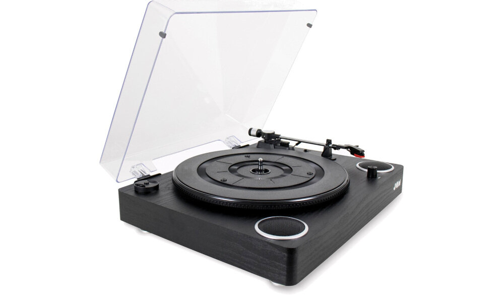 Gramofon JAM Play Turntable HX-TTP300BWDEU2 - Gramofon ze wbudowanymi głośnikami