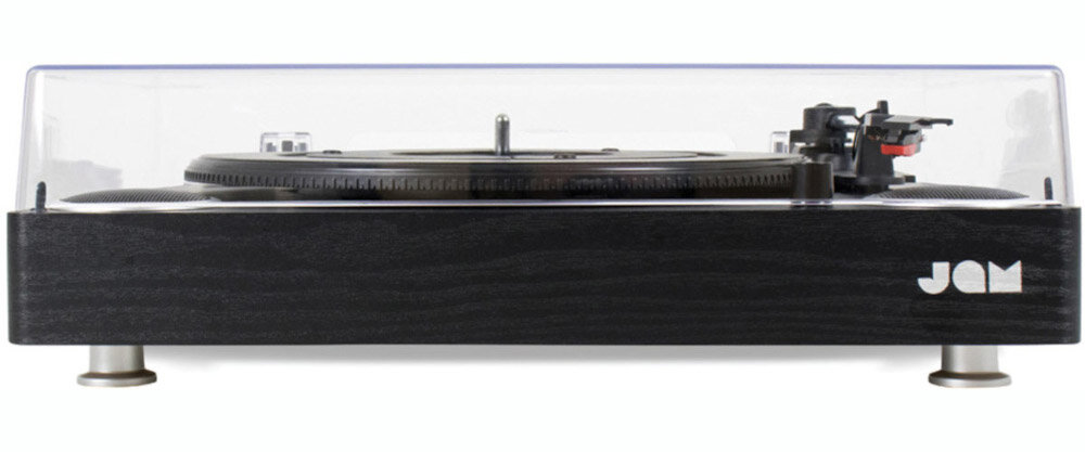 Gramofon JAM Play Turntable HX-TTP300BWDEU2 - Wbudowane głośniki stereo