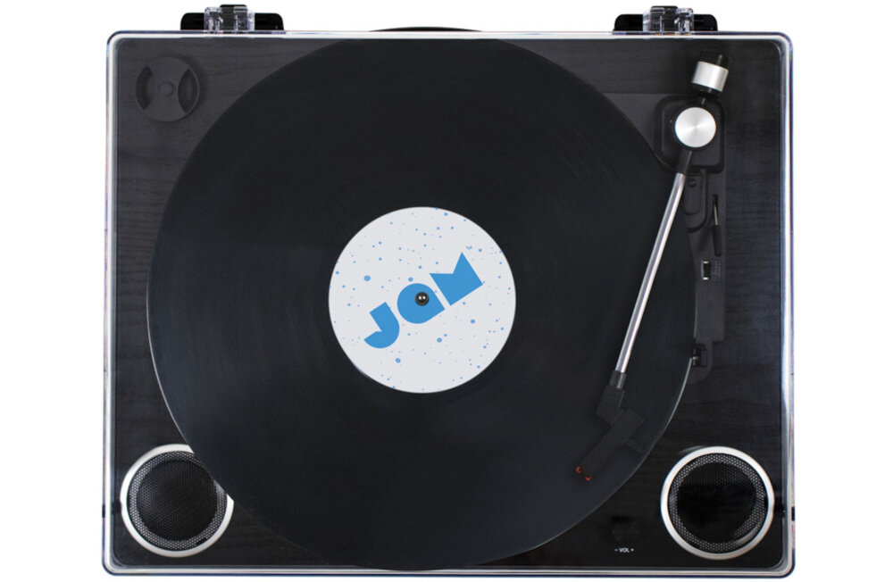 Gramofon JAM Play Turntable HX-TTP300BWDEU2 - Solidna ochrona przed kurzem