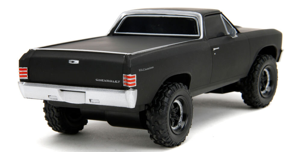 Samochód zdalnie sterowany JADA TOYS Szybcy i wściekli Chevrolet El Camino 1967 253203087 funkcja turbo maksymalna prędkość 8 km/h dynamiczna i ekscytująca jazda