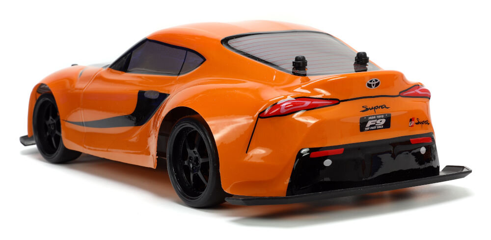 Samochód zdalnie sterowany JADA TOYS Szybcy i wściekli Toyota GR Supra 253209007 funkcja turbo maksymalna prędkość 12 km/h dynamiczna i ekscytująca jazda