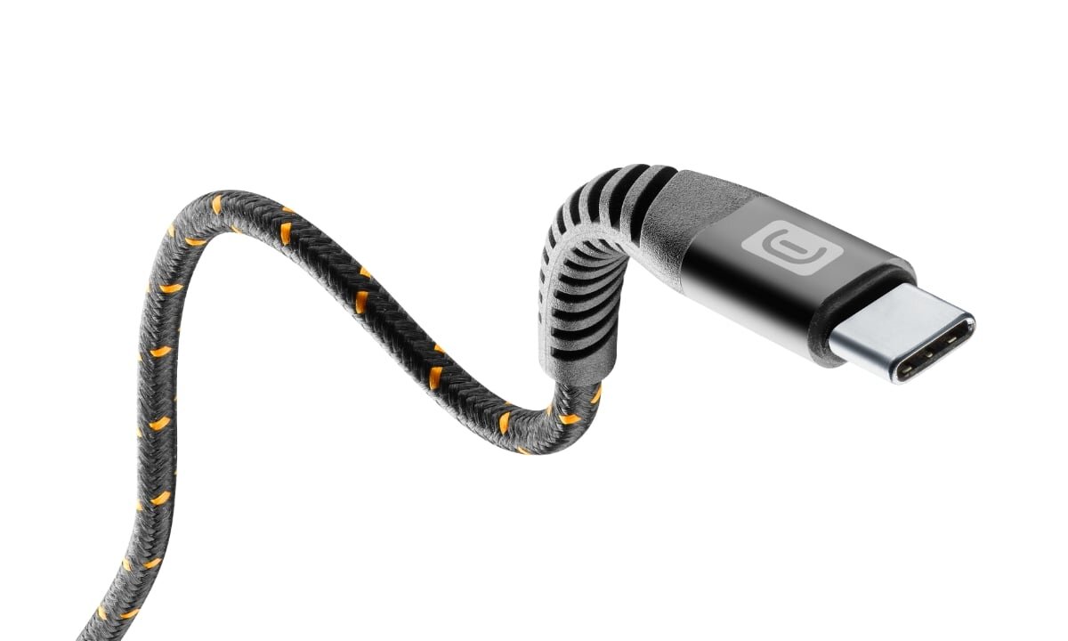 CELLULARLINE Tetra Force uchwyt kablowy 30 Snake Technology odporność na naciski i uszkodzenia 30 000 zgięć dziesięciokrotność