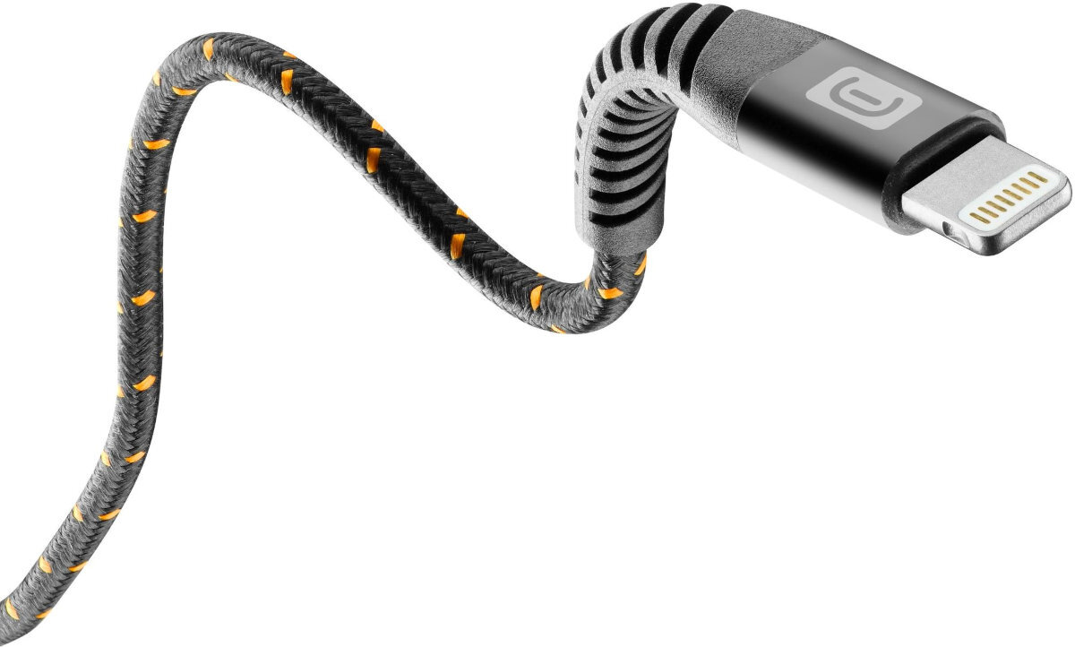 CELLULARLINE Tetra Force uchwyt kablowy 30 Snake Technology odporność na naciski i uszkodzenia 30 000 zgięć dziesięciokrotność