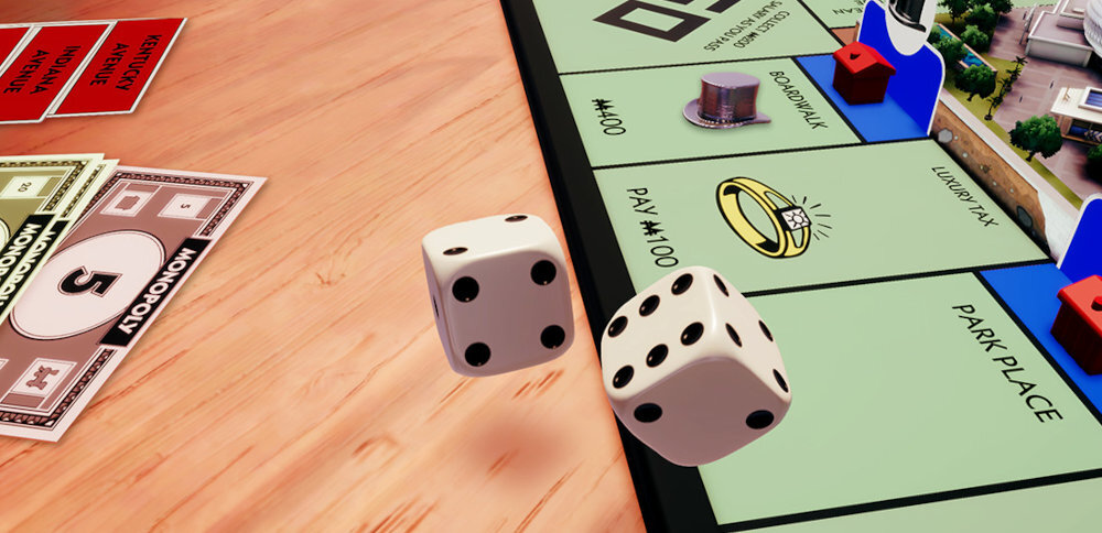 Gra Monopoly dodatkowym zasadom jeden z pięciu specjalnych celów tryb Speed Die