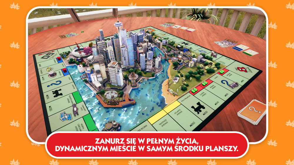 Gra Monopoly gier planszowych kupując, sprzedając, handlując spiskując pionkiem