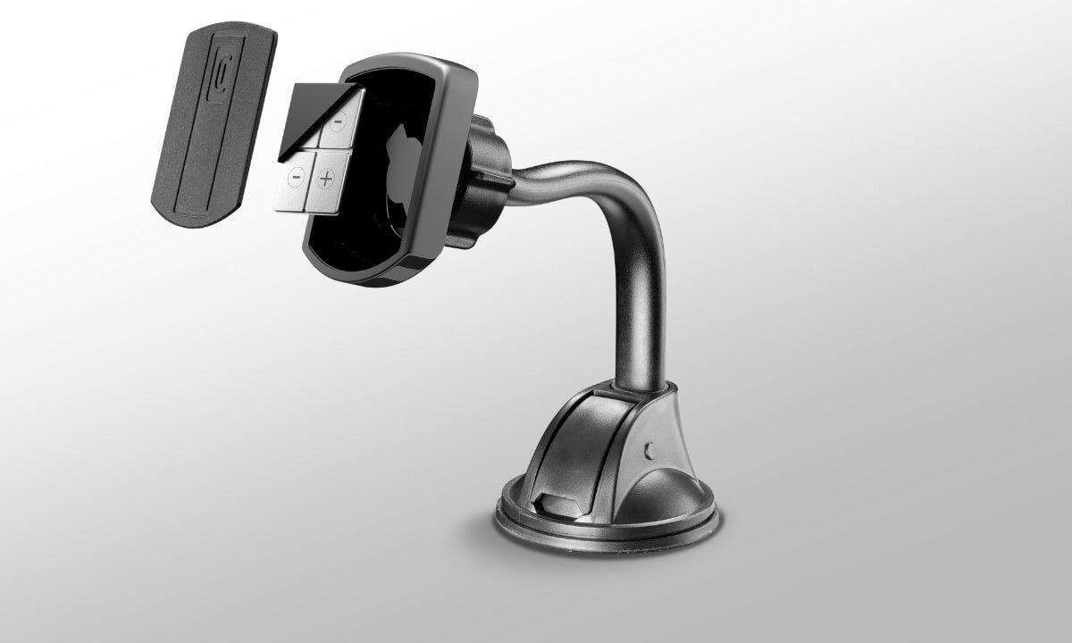CELLULARLINE Touch Flexi metalowych płytek tylnej części telefonu Magnetyczna technologia Mag4 eliminując potrzebę skomplikowanych mechanizmów