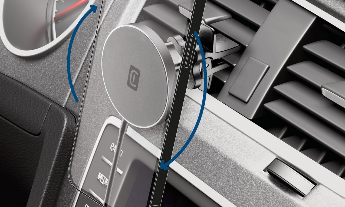 CELLULARLINE Touch Air Mag uchwyt zamontowany w kratkach nawiewu