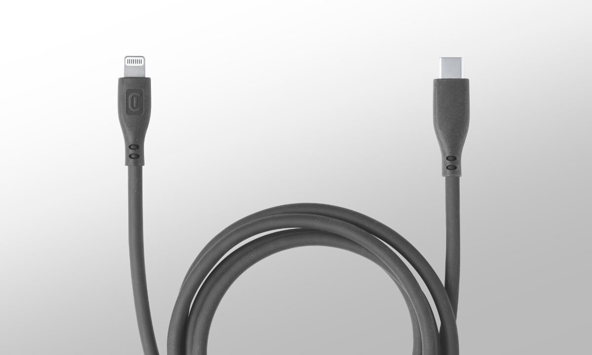 CELLULARLINE Soft miękkość z trwałością Silikonowa warstwa chroni przewód uszkodzeniami mechanicznymi, zginaniem i codziennym użytkowaniem długotrwałą niezawodność