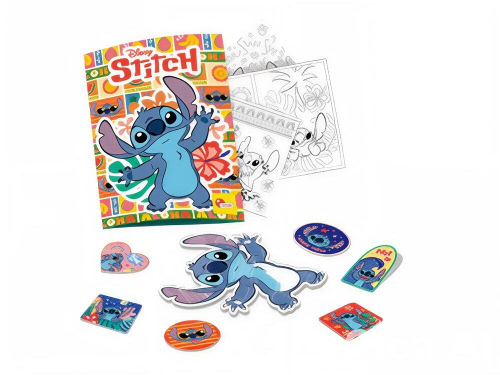 Zestaw kreatywny LISCIANI Disney Stitch Szkoła rysowania z perfumowanymi długopisami 304-107575 kv początek opisu