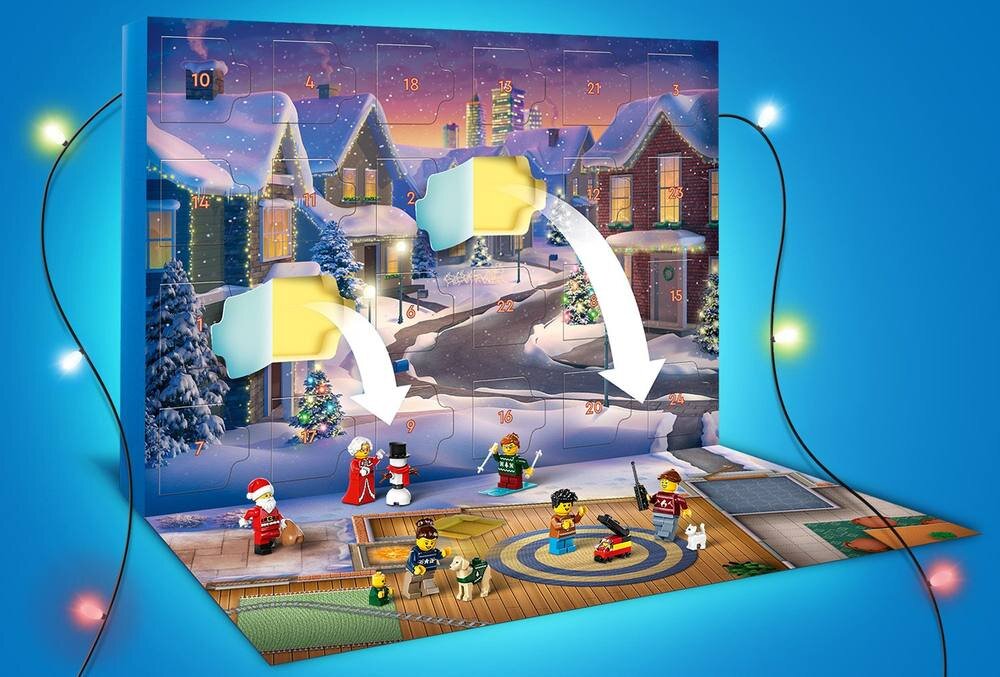 LEGO 60436 City Kalendarz adwentowy na 2024 rok mata