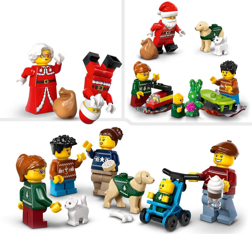 LEGO 60436 City Kalendarz adwentowy na 2024 rok minifigurki