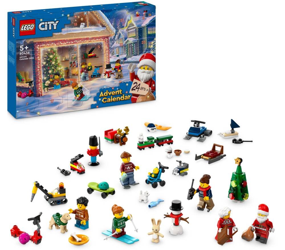 LEGO 60436 City Kalendarz adwentowy na 2024 rok Zestaw