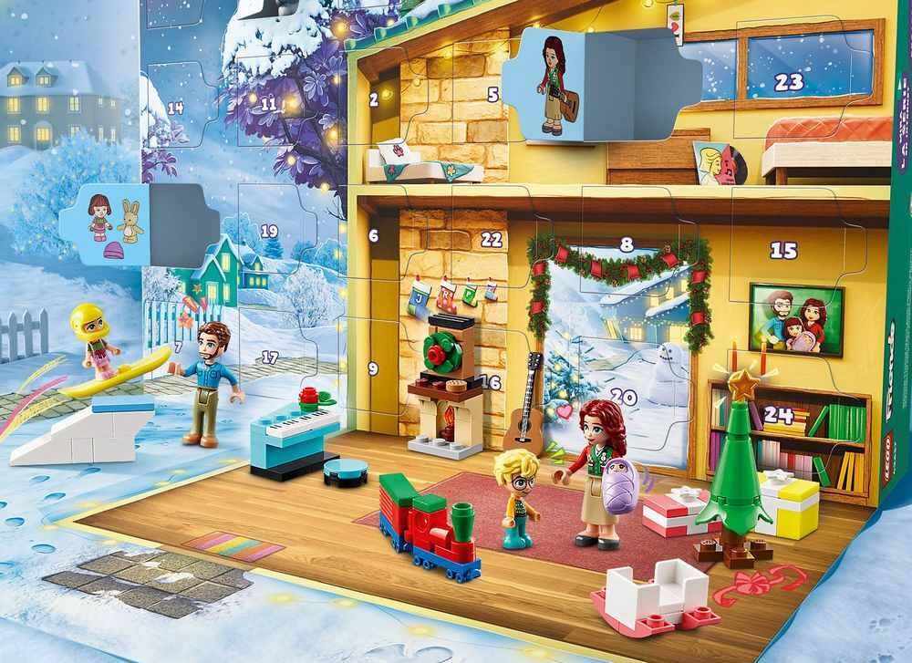 LEGO 42637 Friends Kalendarz adwentowy na 2024 rok zabawa  