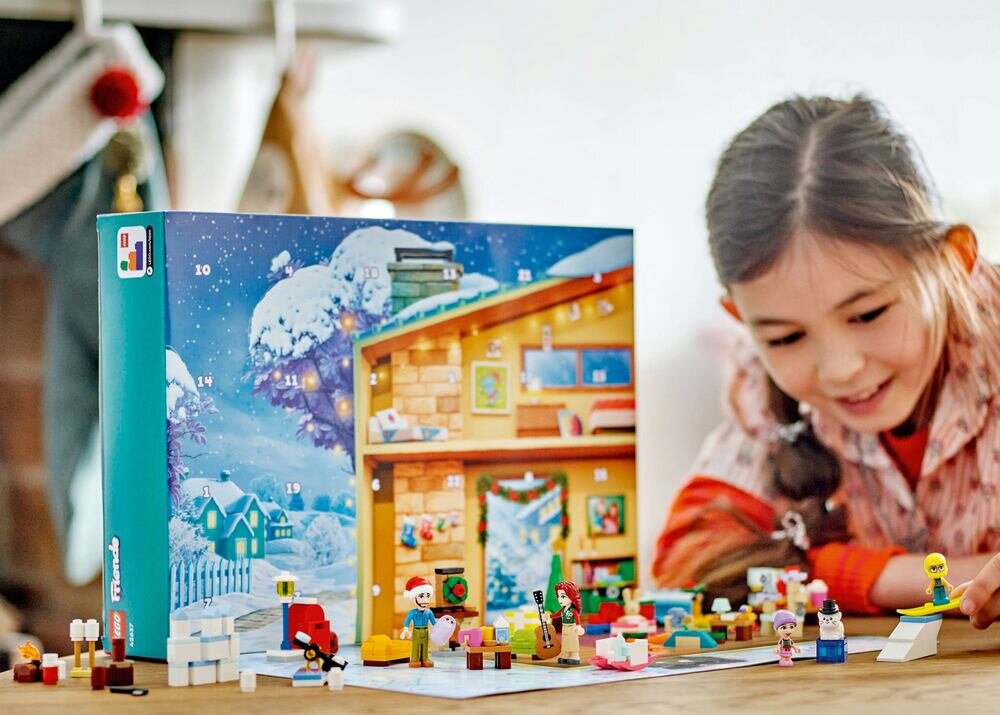 LEGO 42637 Friends Kalendarz adwentowy na 2024 rok umiejętności  