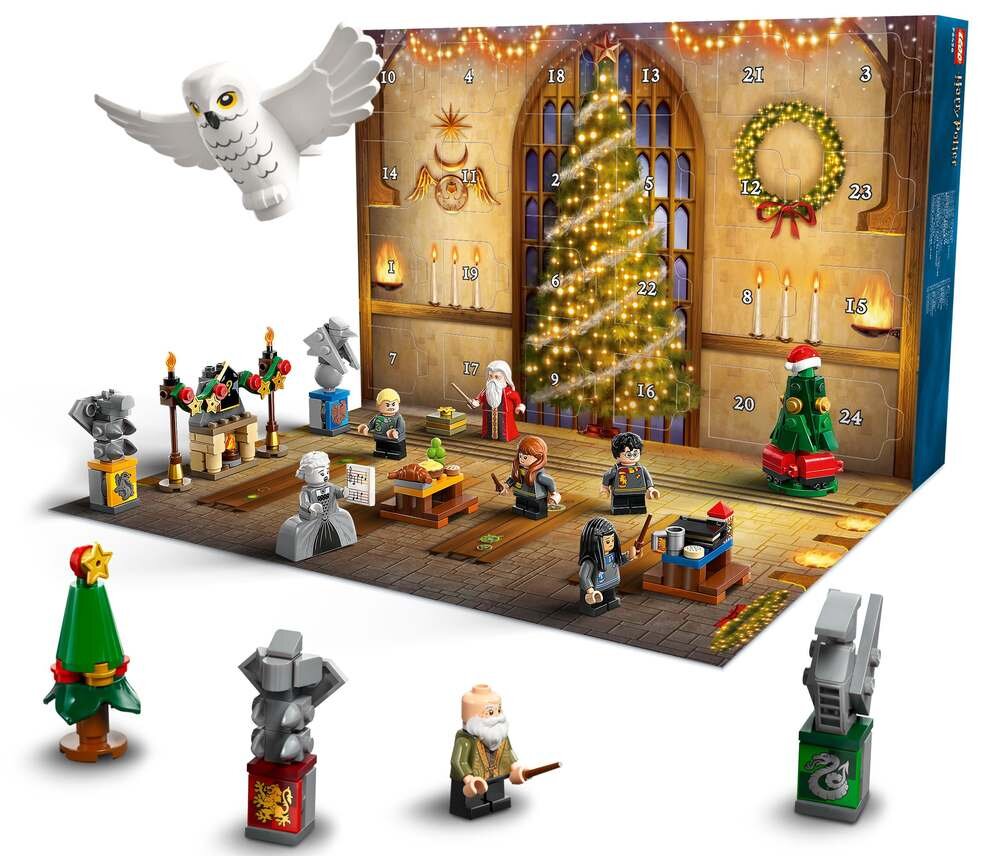 LEGO 76438 Harry Potter Kalendarz adwentowy na 2024 rok niespodzianki 