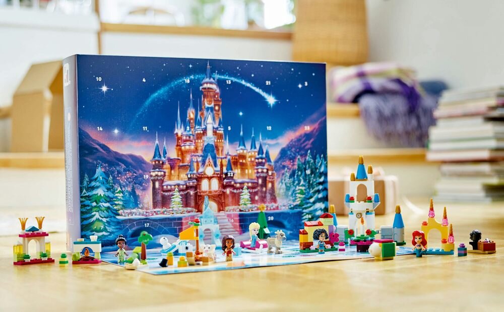 LEGO 43253 Disney Princess Kalendarz adwentowy na 2024 rok opis