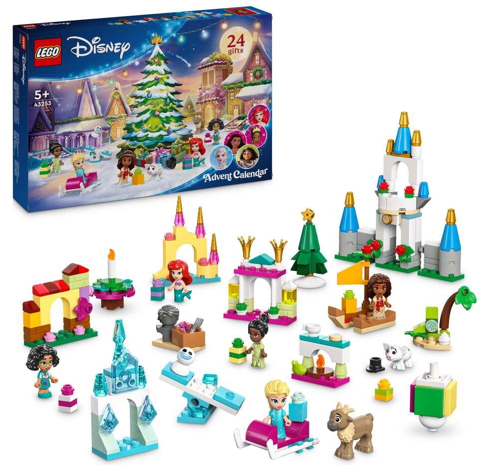 LEGO 43253 Disney Princess Kalendarz adwentowy na 2024 rok