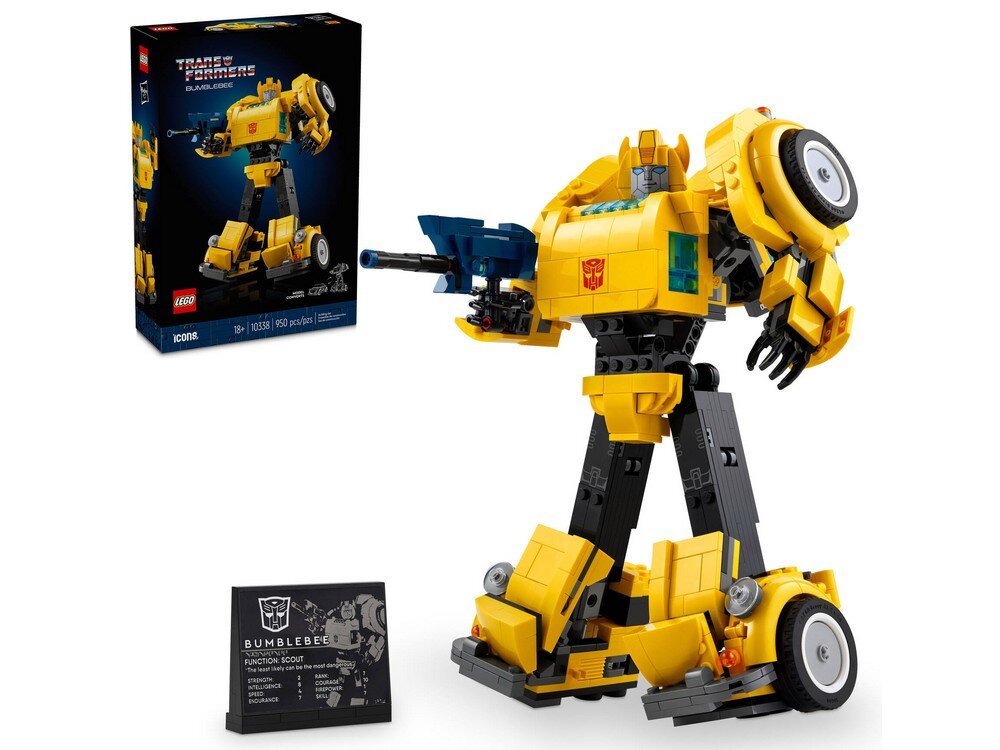 LEGO 10338 ICONS Bumblebee zestaw