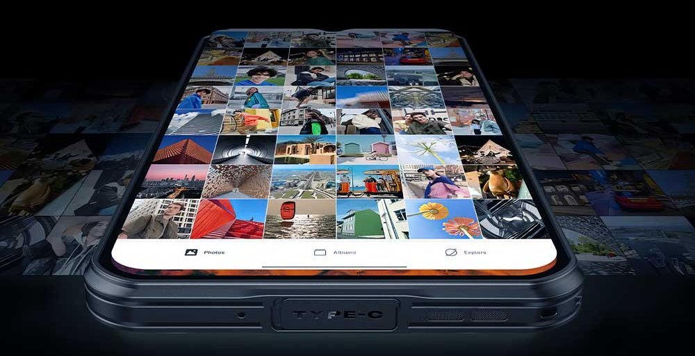 Smartfon OUKITEL WP50 praca
