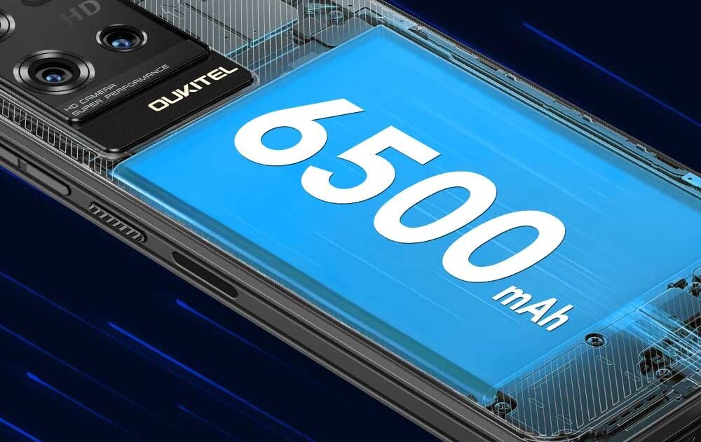 Smartfon OUKITEL WP50 bateria