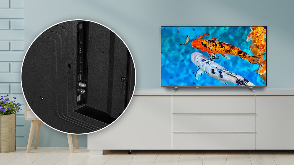 Telewizor JVC LT-55VG7400 - Wygodne podłączanie urządzeń